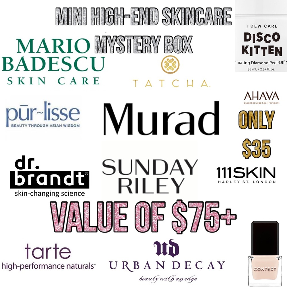 HIGH-END & LUXURY SKINCARE MYSTERY BOX *MINI*